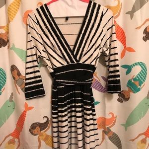 Price just lowered- BCBG faux wrap dress